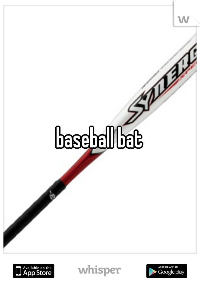 baseball bat
