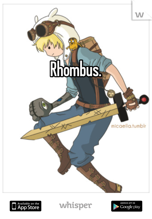 Rhombus. 