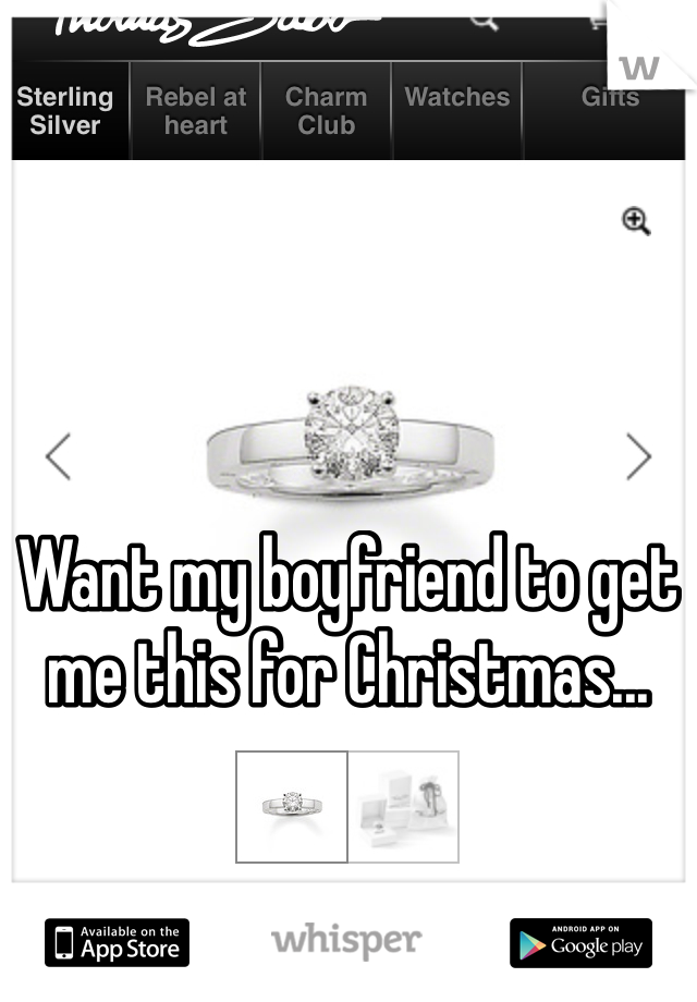 Want my boyfriend to get me this for Christmas... 