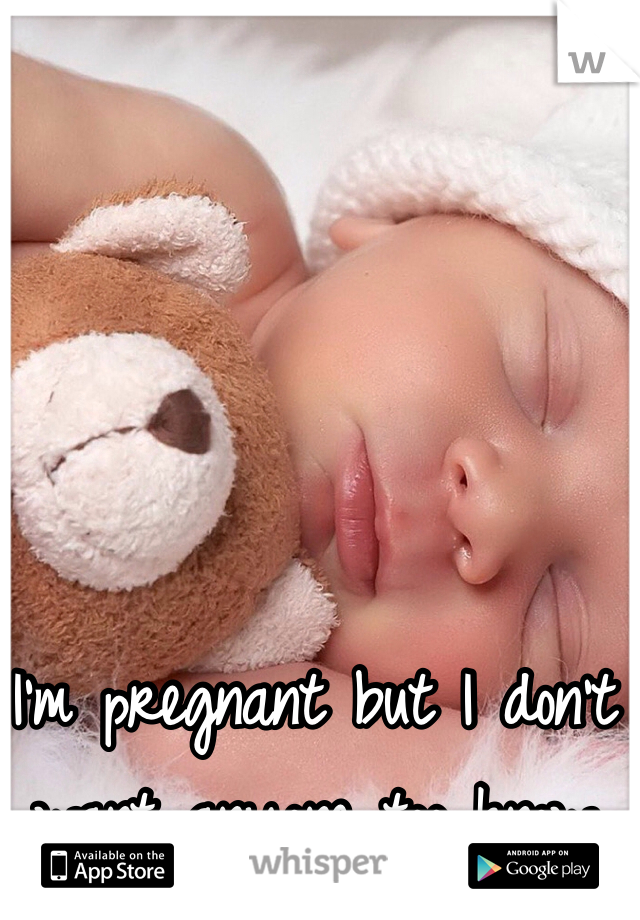 I'm pregnant but I don't want anyone too know 