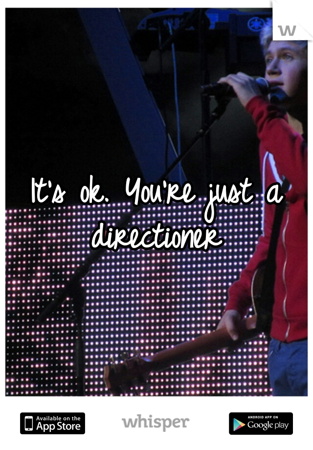 It's ok. You're just a directioner 