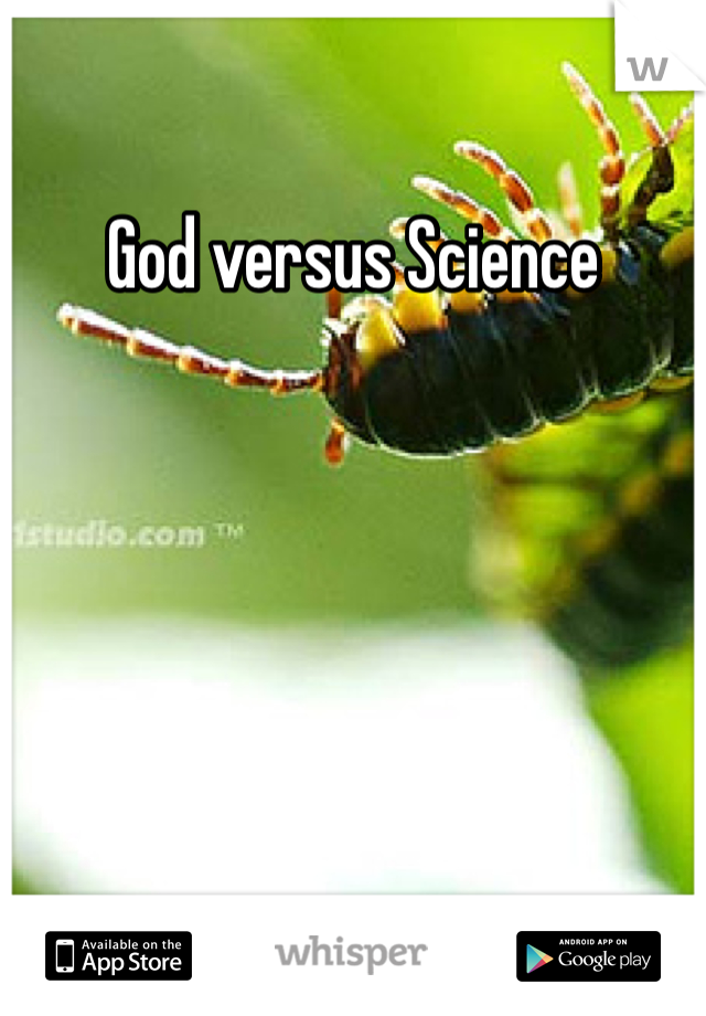 God versus Science 