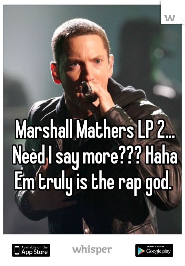 Marshall Mathers LP 2... Need I say more??? Haha Em truly is the rap god. 