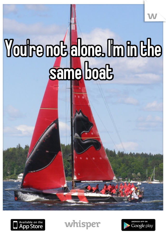 You're not alone. I'm in the same boat 