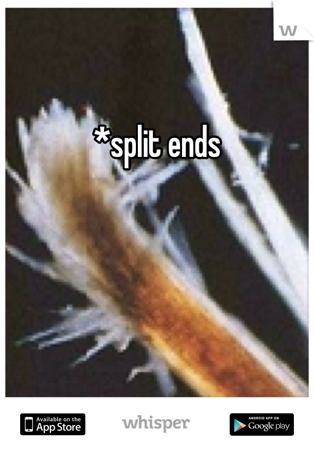 *split ends