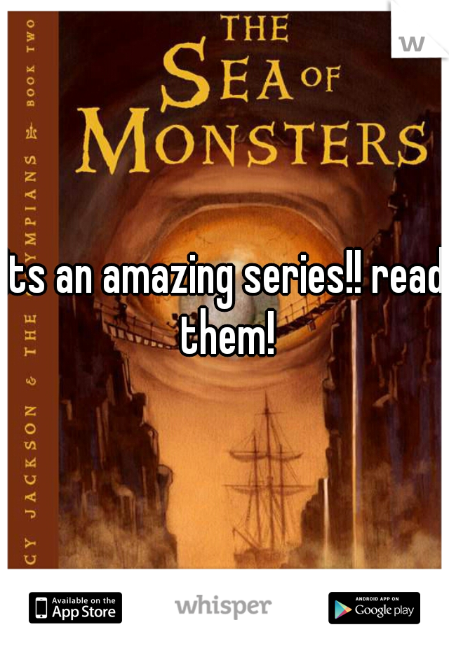 Its an amazing series!! read them!