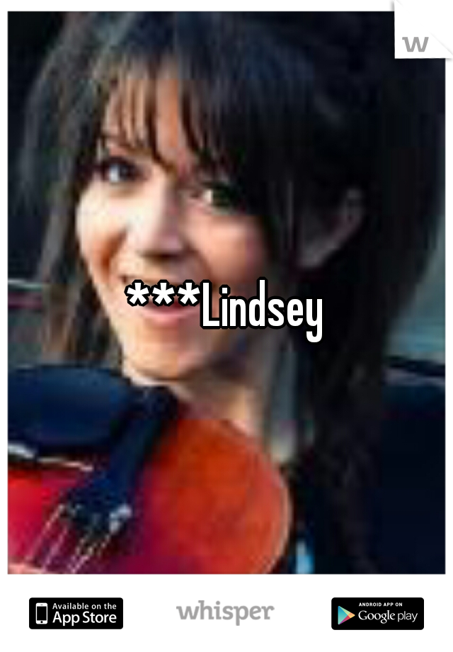 ***Lindsey