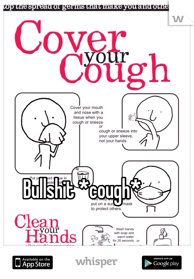 Bullshit *cough* 