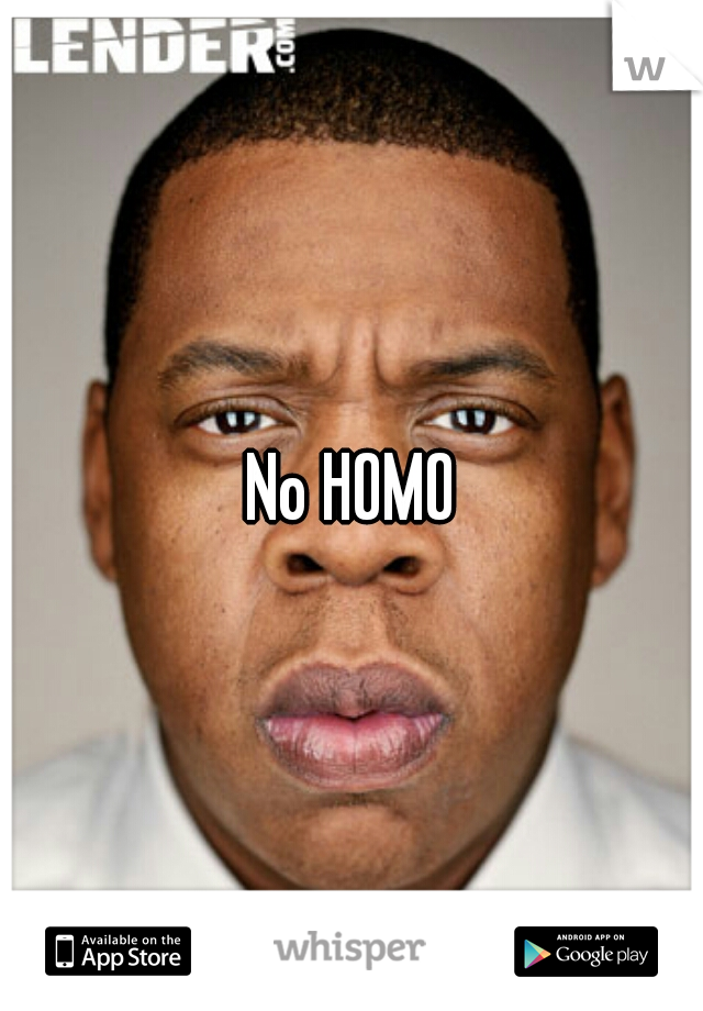 No HOMO