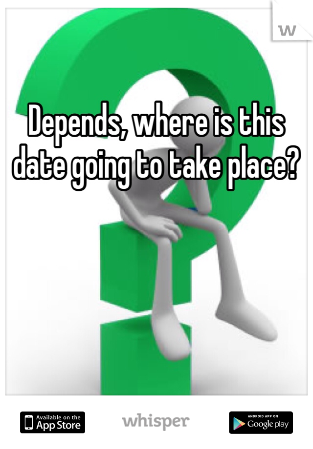 Depends, where is this date going to take place?