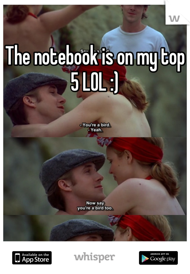 The notebook is on my top 5 LOL :)