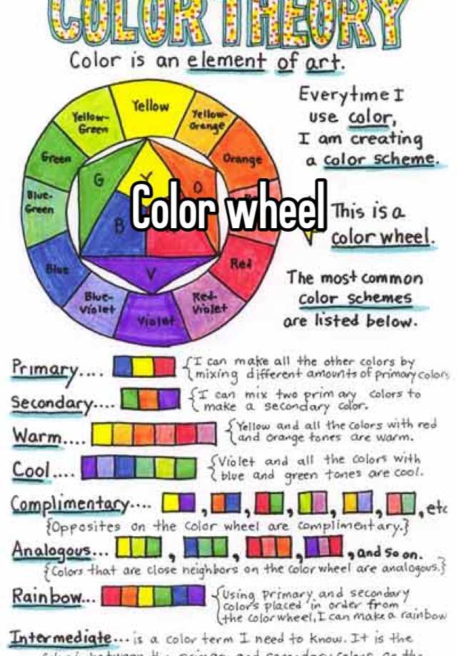 Color wheel