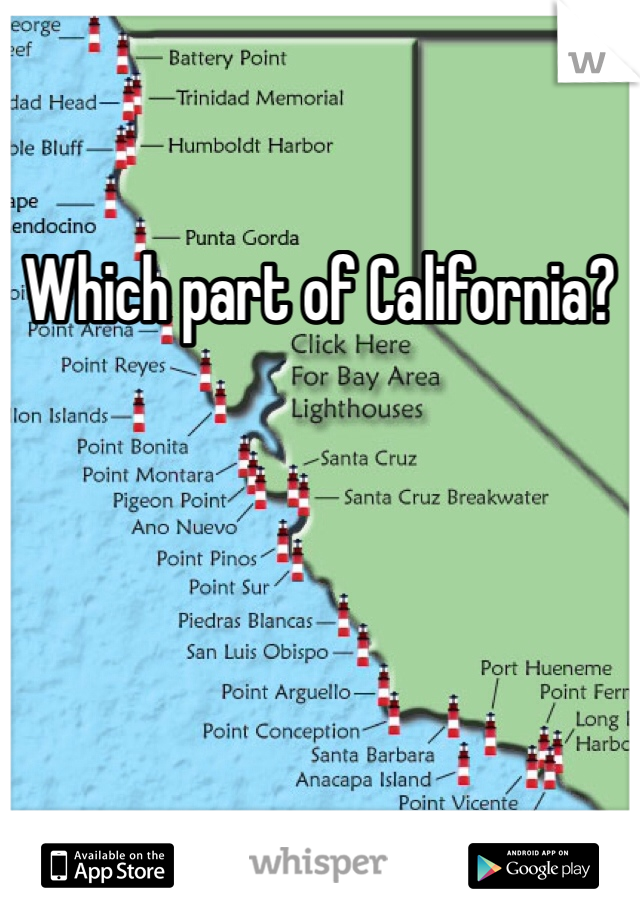 Which part of California?