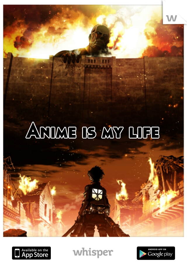 Anime is my life