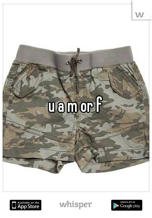 u a m or f