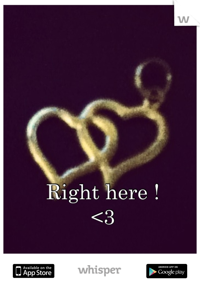 Right here !
<3