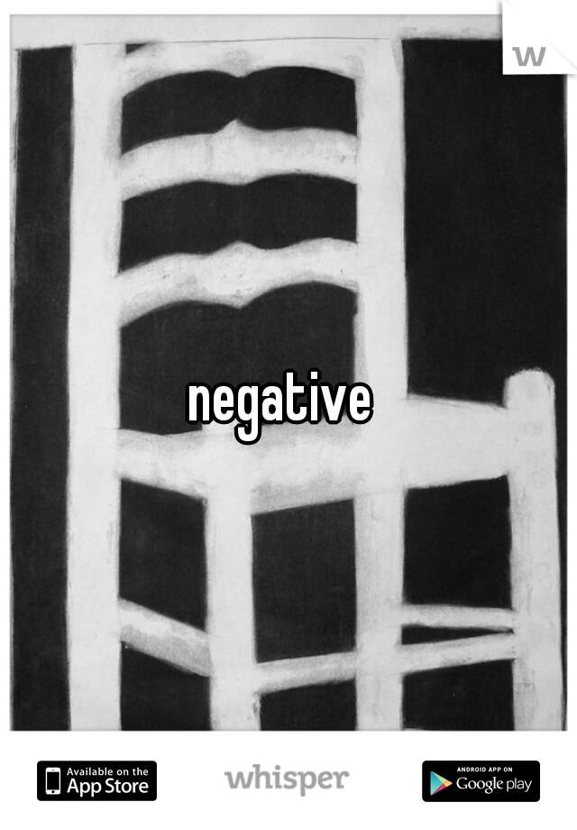 negative 