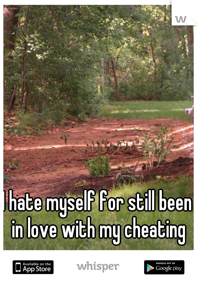 I hate myself for still been in love with my cheating ex 