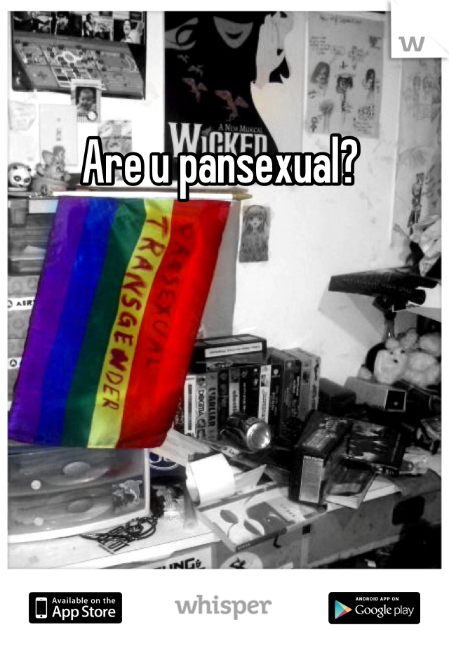 Are u pansexual? 