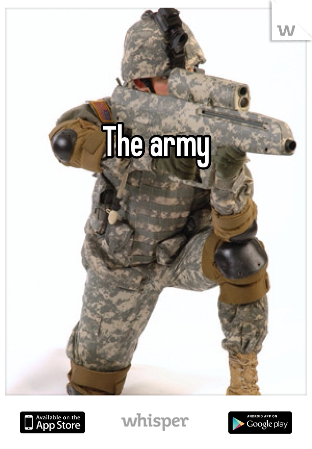 The army 