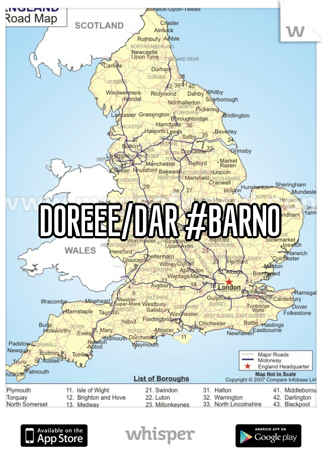 DOREEE/DAR #BARNO