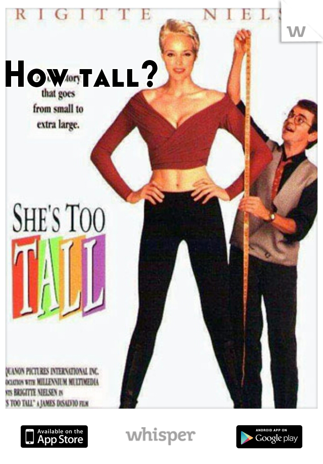How tall?