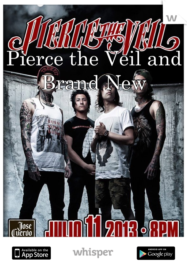 Pierce the Veil and Brand New