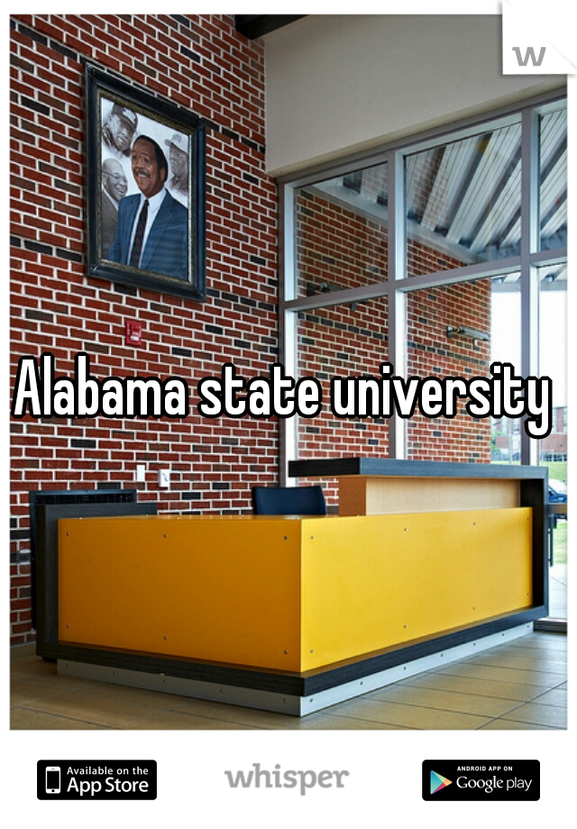 Alabama state university 