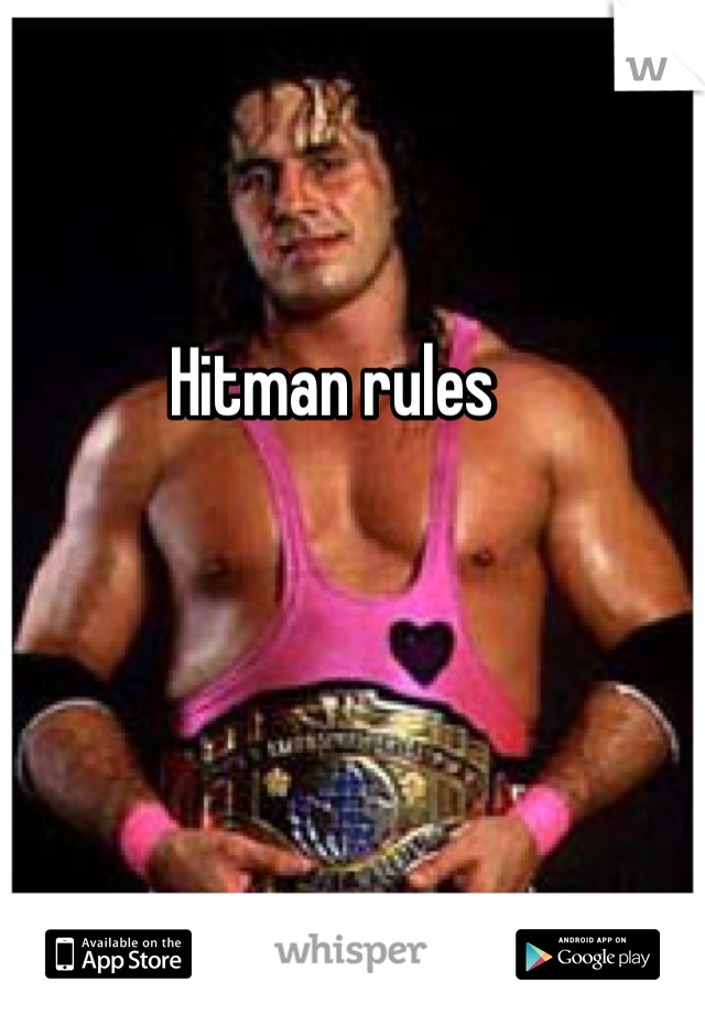 Hitman rules