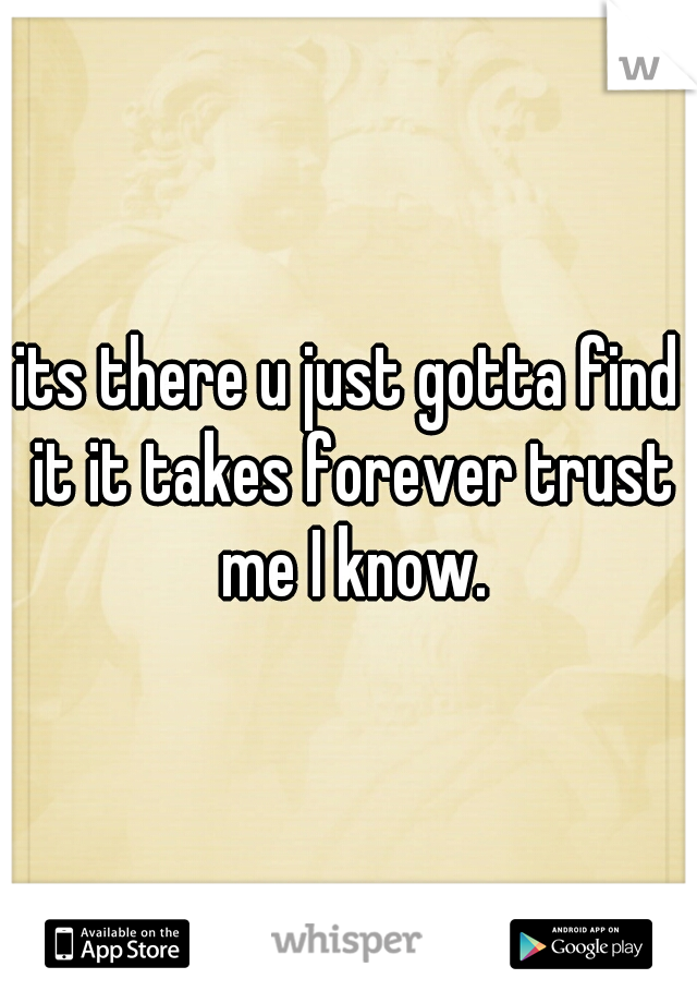its there u just gotta find it it takes forever trust me I know.