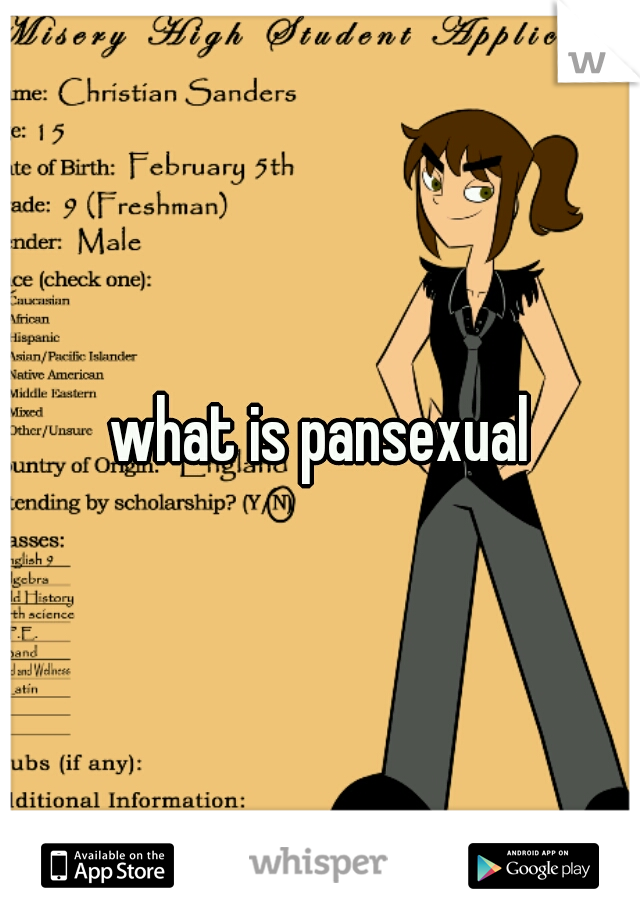 what is pansexual