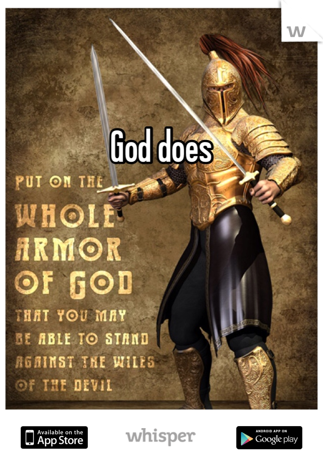 God does 