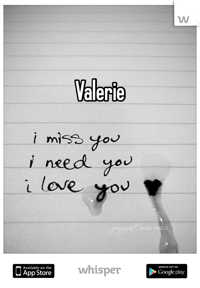 Valerie 