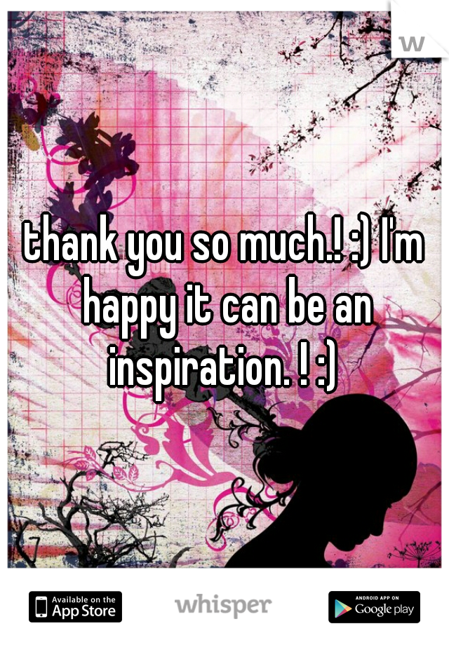 thank you so much.! :) I'm happy it can be an inspiration. ! :) 