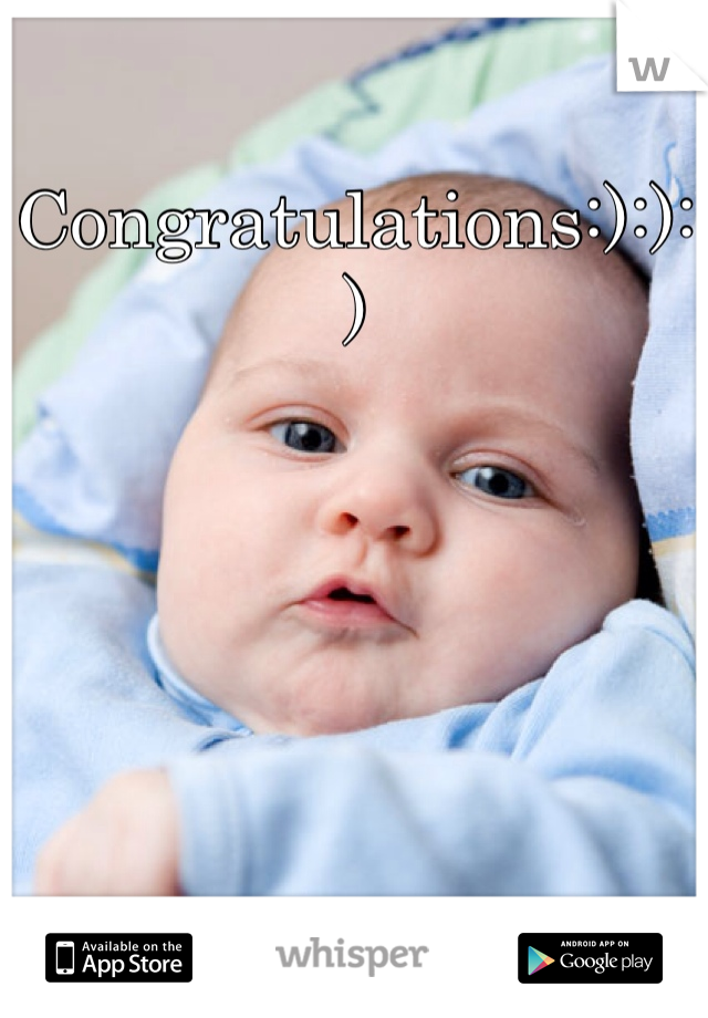 Congratulations:):):) 