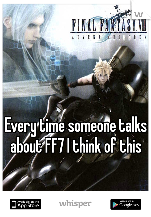 Every time someone talks about FF7 I think of this 