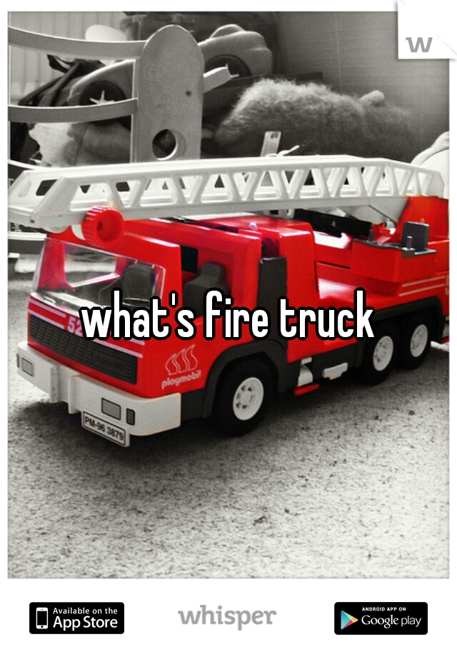 what's fire truck