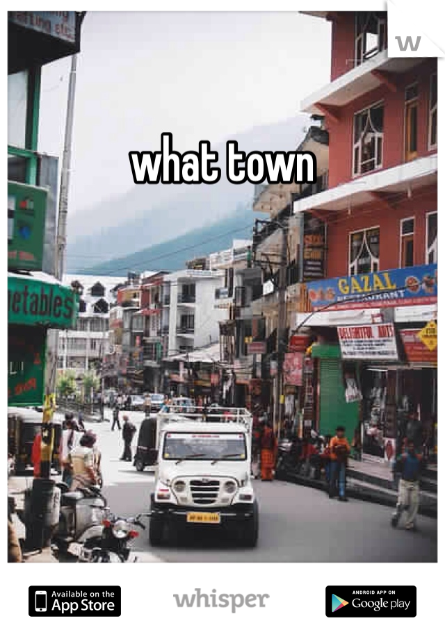 what town