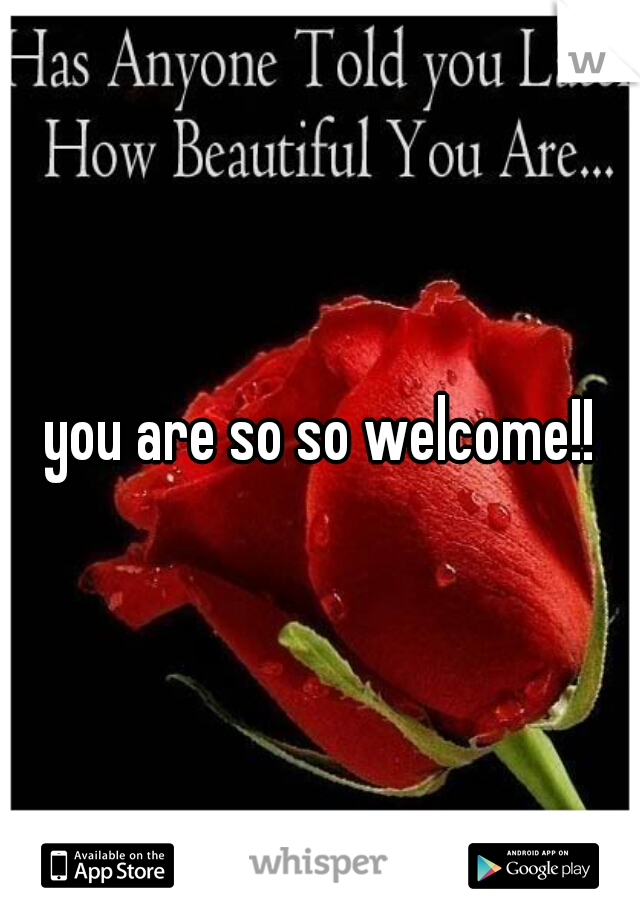you are so so welcome!!
