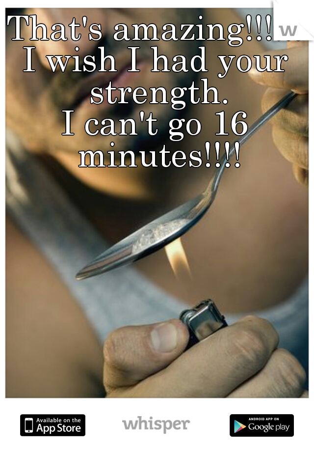 That's amazing!!!!!!
I wish I had your strength.
I can't go 16 minutes!!!!