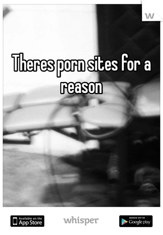 Theres porn sites for a reason