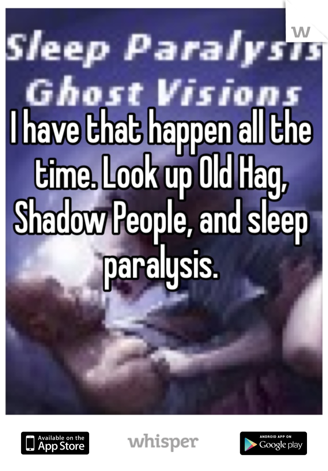 I have that happen all the time. Look up Old Hag, Shadow People, and sleep paralysis. 