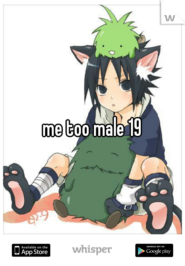 me too male 19