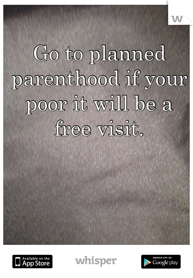Go to planned parenthood if your poor it will be a free visit. 