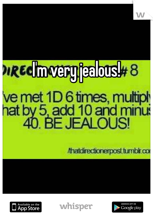 I'm very jealous! 