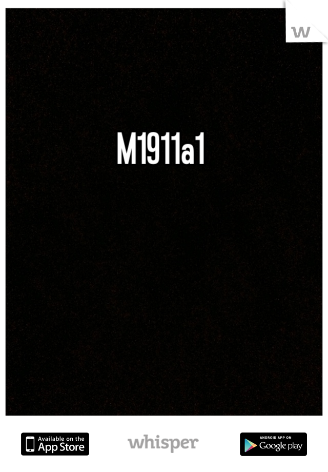 M1911a1 