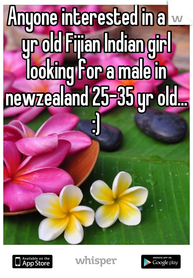 Anyone interested in a 25 yr old Fijian Indian girl looking for a male in newzealand 25-35 yr old... :)