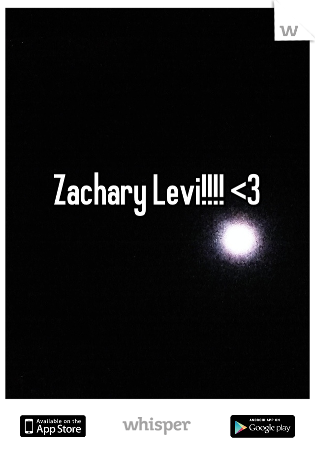 Zachary Levi!!!! <3