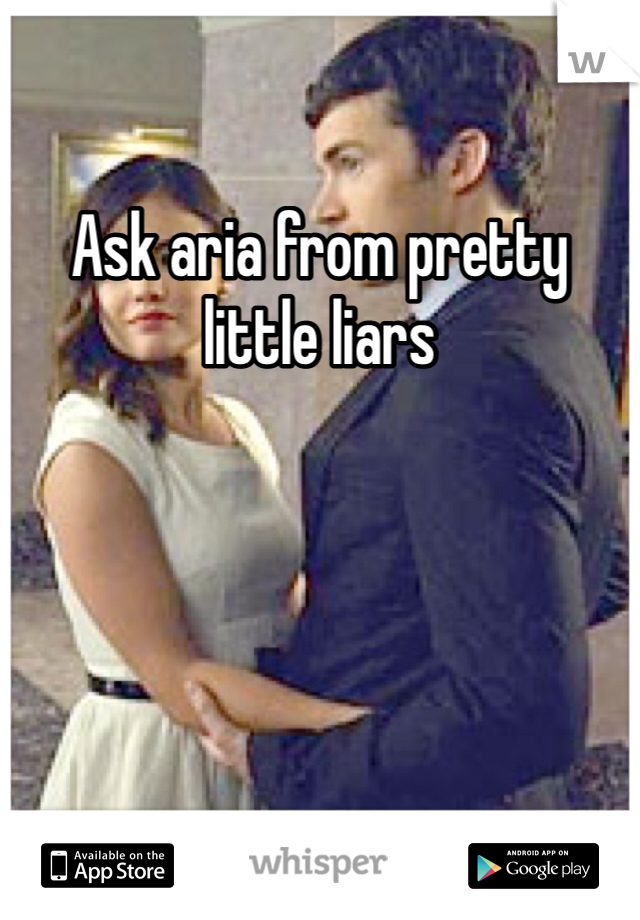 Ask aria from pretty little liars