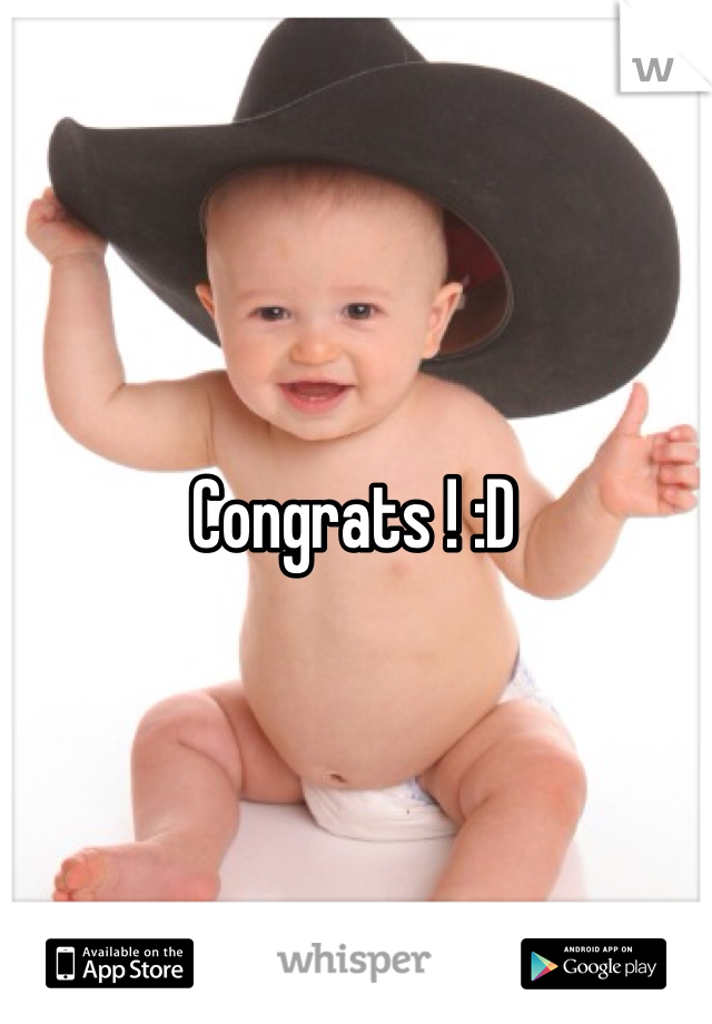 Congrats ! :D